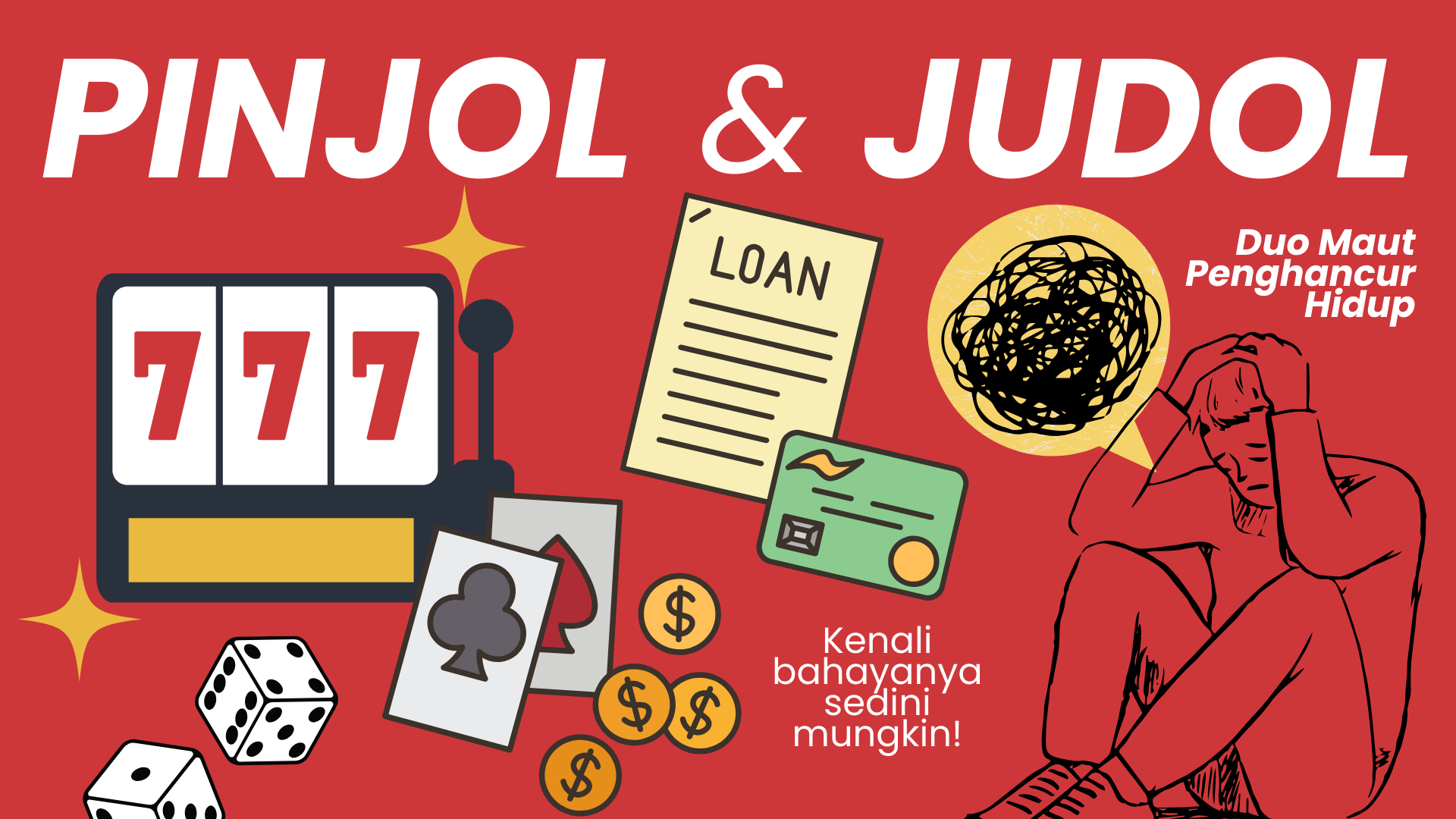 Pinjol & Judol: Dua Masalah Digital yang Bisa Jadi “Duo Maut” Penghancur  Kehidupan Kita